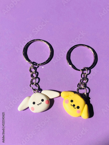 Polymer clay cute mini character