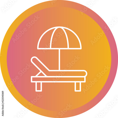 Sunbed Icon