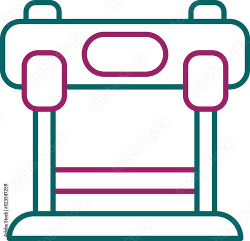 Hurdles Race Icon