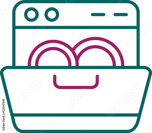 Dishwasher Icon