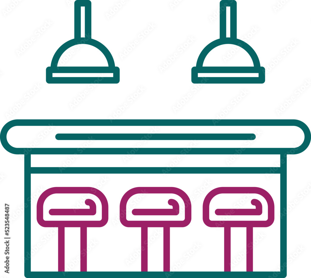 Bar Counter Icon Bar Counter Icon