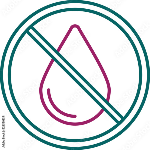 No Water Icon