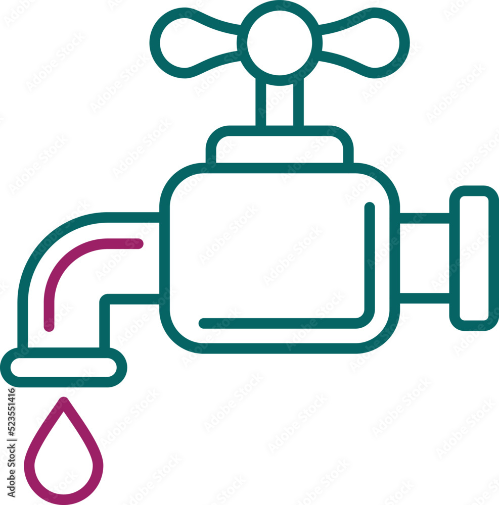 Water Faucet Icon Water Faucet Icon