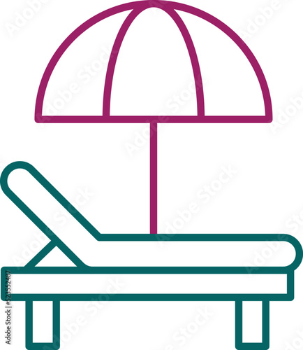 Sunbed Icon