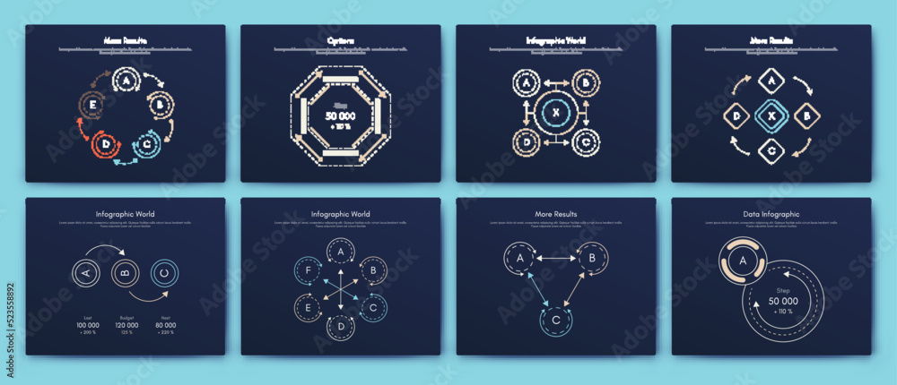 Vector graphics infographics with mobile phone. Template for creating mobile applications, workflow layout, diagram, banner, web design, business reports