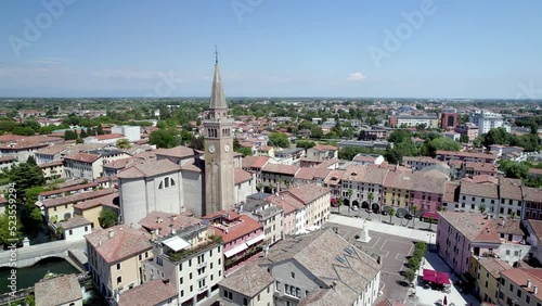 Wallpaper Mural Leaning church tower of Portogruaro Torontodigital.ca