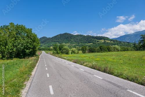 Countryside Road In Northern Slovenia