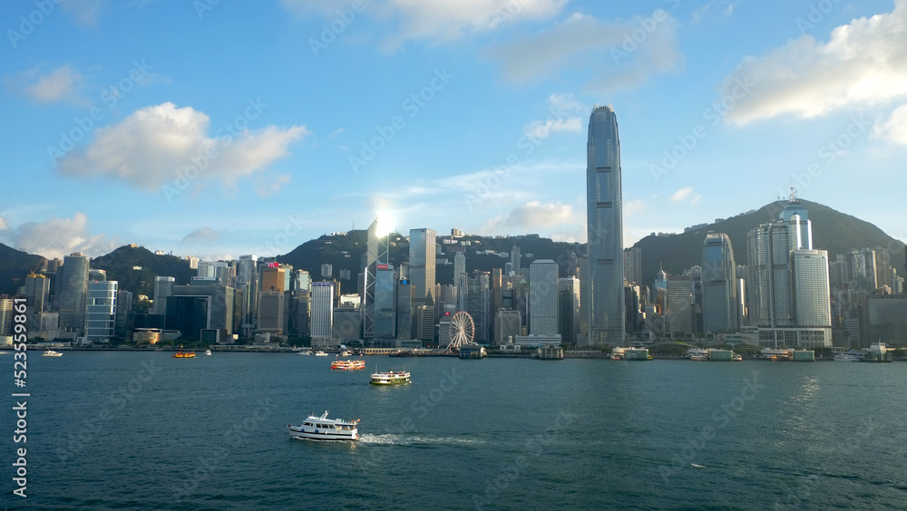 city harbour Hong Kong