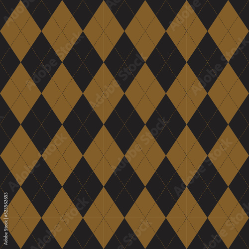 Argyle harlequin vector seamless pattern