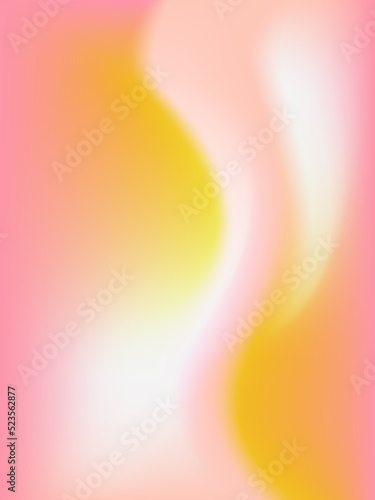 Abstract mesh gradient. Bright blurred gradient background. Colored fluid graphic composition. Vibrant minimal hologram gradient. Editable vector. Ttemplate for graphic design. Postcard, cover, poster