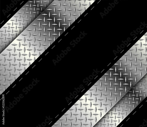 Silver grey metal backgroun...