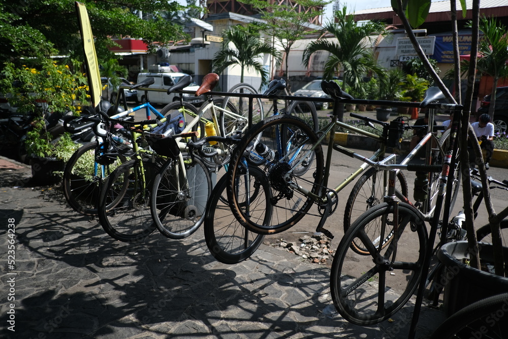 bicycles in the city