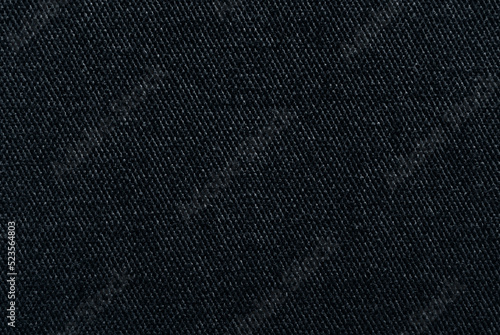 Black fabric texture as background 
