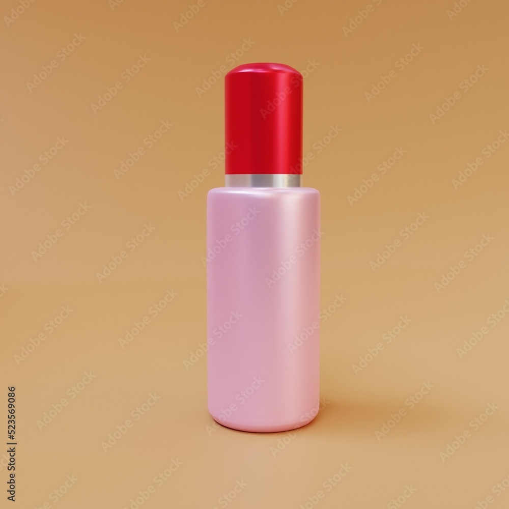 3d render illustration lipstick 3d render illustration lipstick