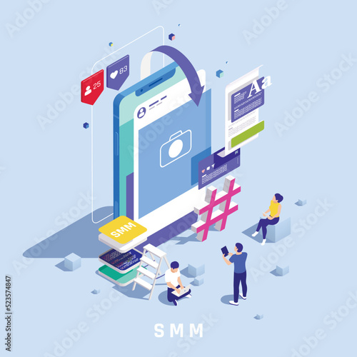 IT Professions Concept Illustration