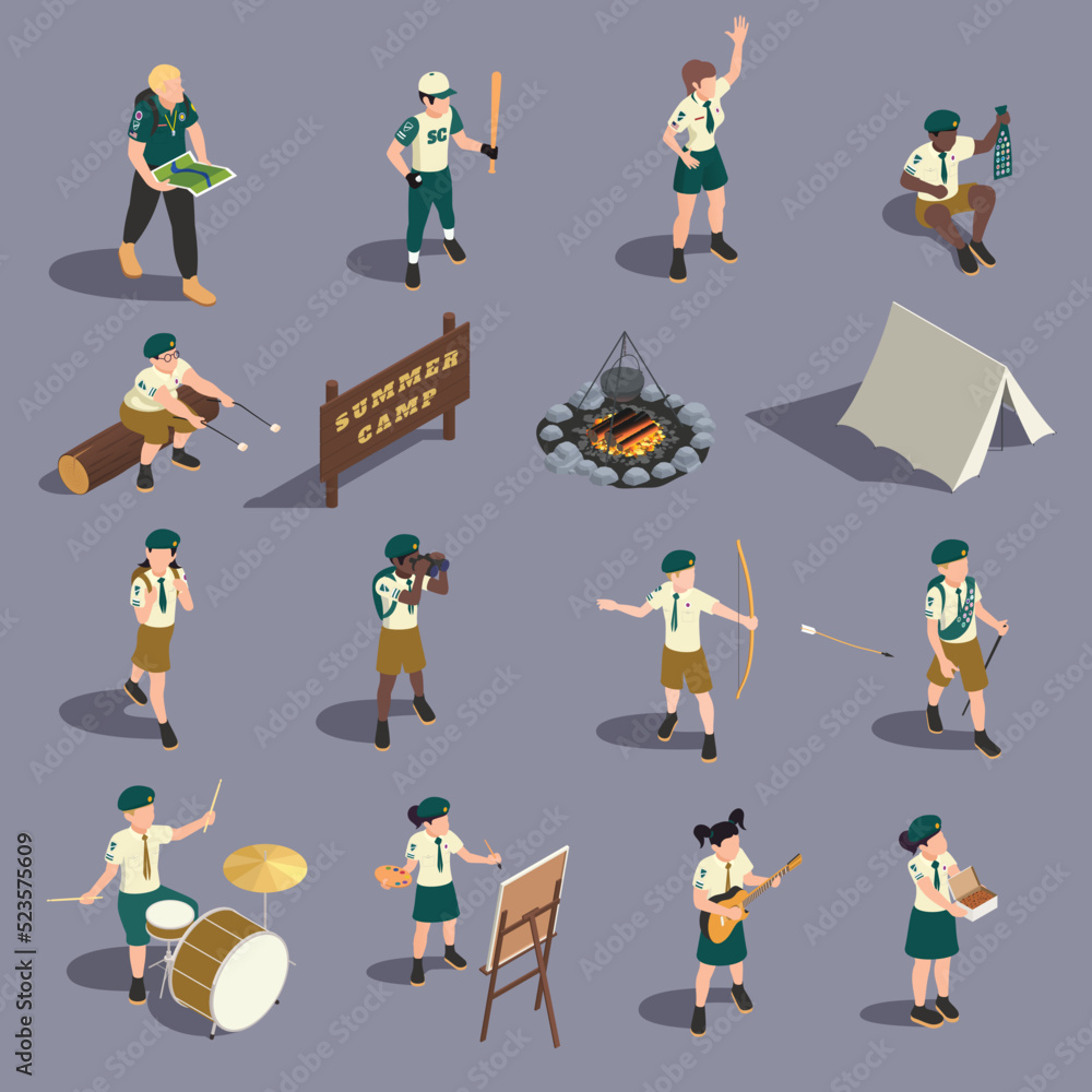 Summer Camp Set Summer Camp Set