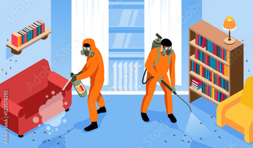 Pest Control Illustration
