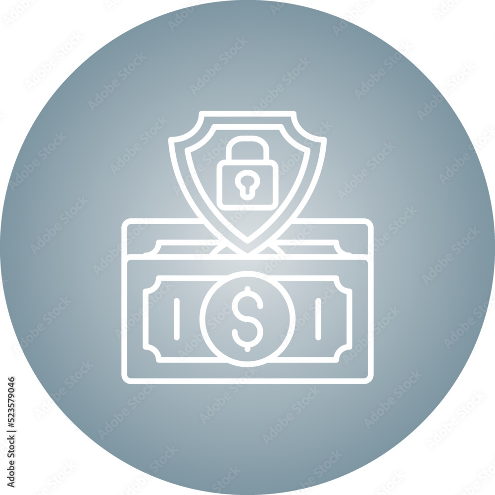 Obraz premium Money Protection Icon