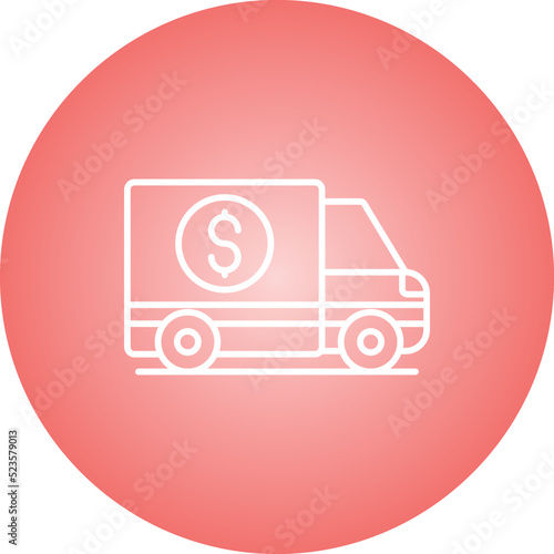 Money Truck Icon photo