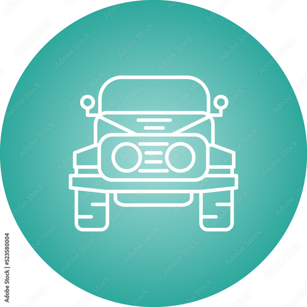 Obraz premium Jeep Icon