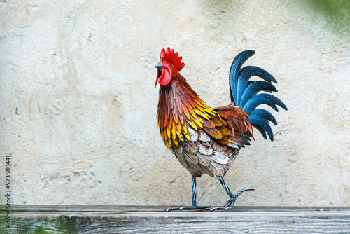 Tablou pe pânză rooster decoration object