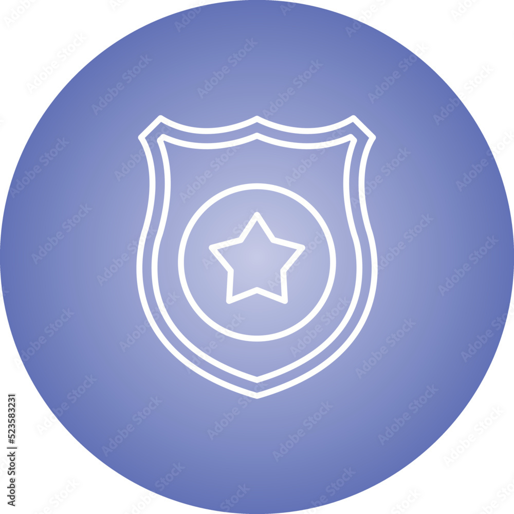 Police Shield Icon