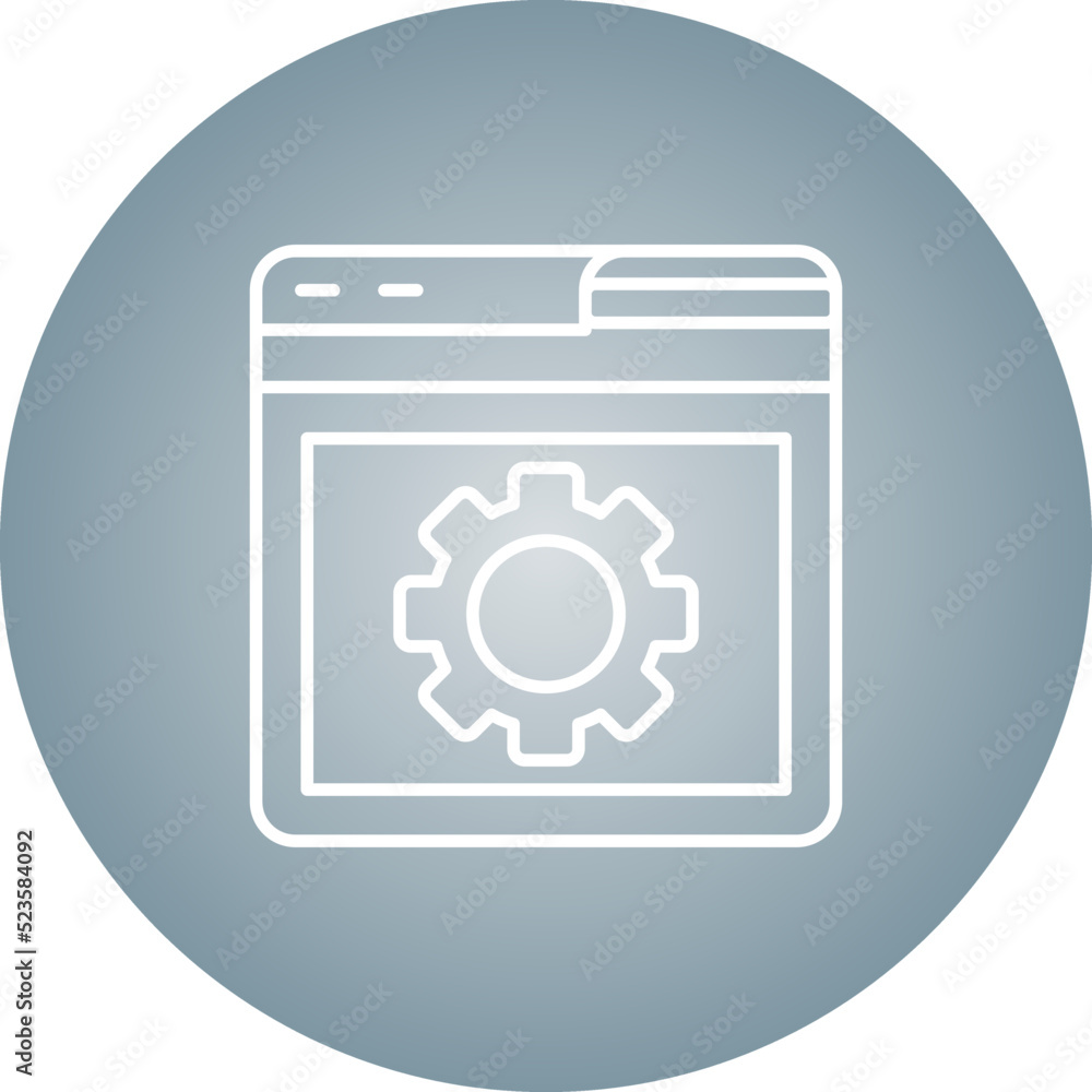 Browser Setting Icon Browser Setting Icon