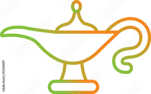 Genie Lamp Icon