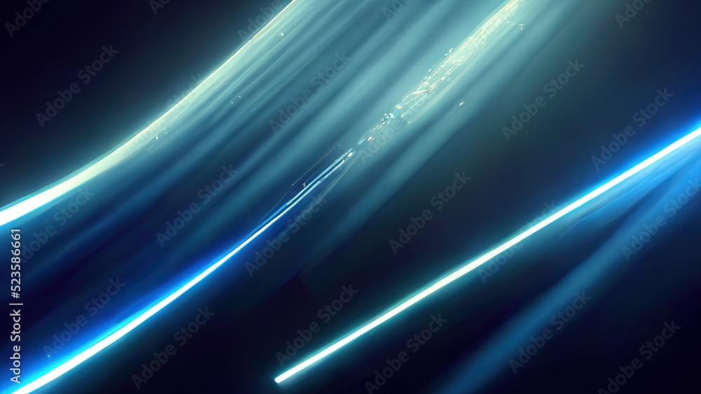 Abstract blue wires, technology, light burst wallpaper. 4K background, high  quality, space. Futuristic background, with plasma particles into deep  black space. Space travel. Abstract illustration. Stock Illustration |  Adobe Stock
