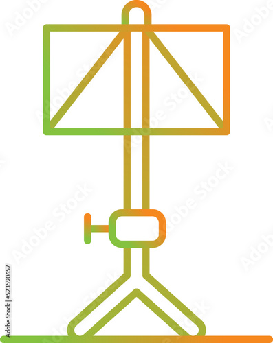 Music Stand Icon
