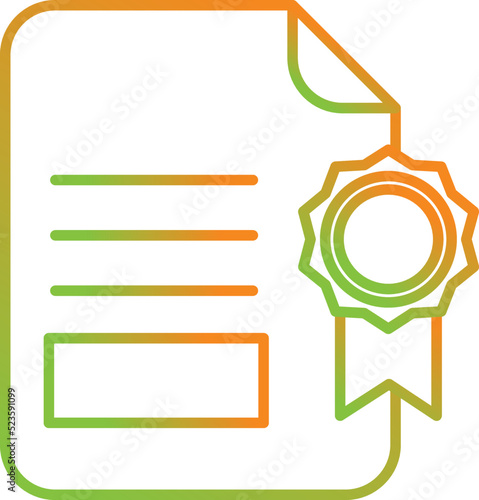 Certificate Icon