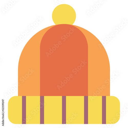 beanie flat icon