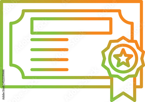 Certificate Icon
