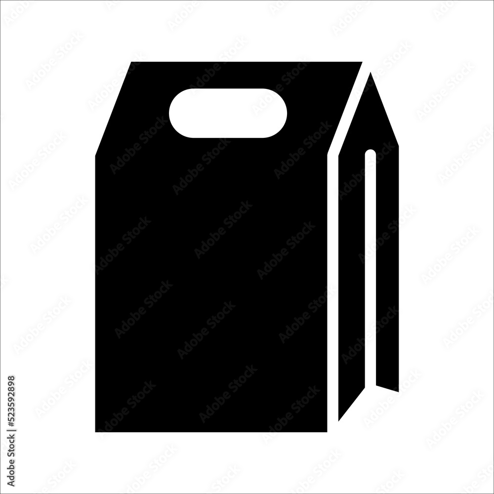 Shopping bag outline icon. linear style sign for mobile concept and web design. Symbol, logo illustration on white background Shopping bag outline icon. linear style sign for mobile concept and web design. Symbol, logo illustration on white background