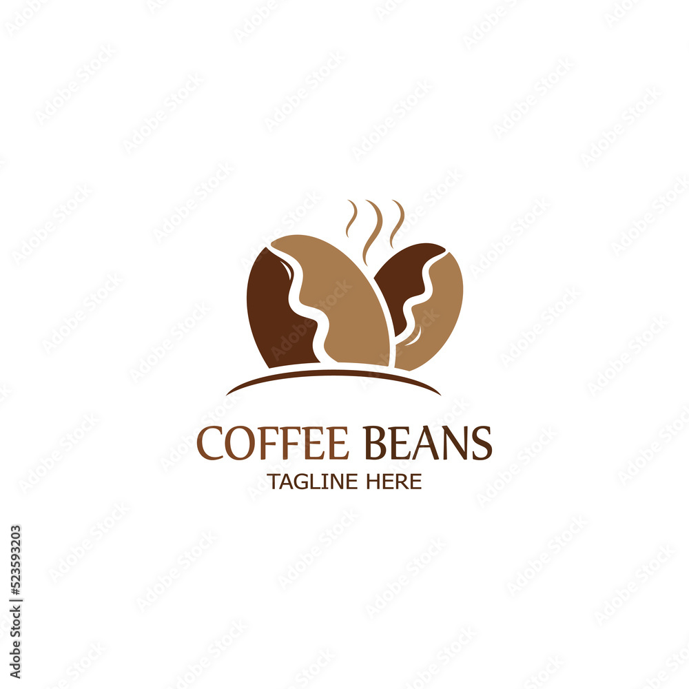 coffee bean icon vector coffee bean icon vector