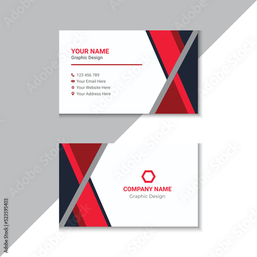 Creative and clean business card template