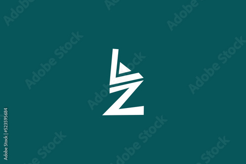 Creative LZ icon Business logo design eps 10