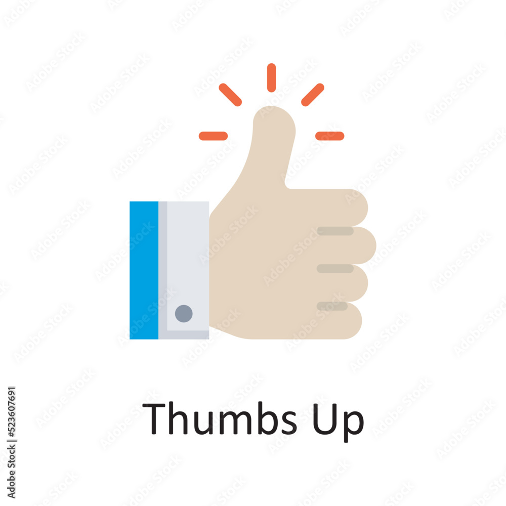 Thumbs Up vector outline Icon Design illustration. Sports And Awards Symbol on White background EPS 10 File Thumbs Up vector outline Icon Design illustration. Sports And Awards Symbol on White background EPS 10 File