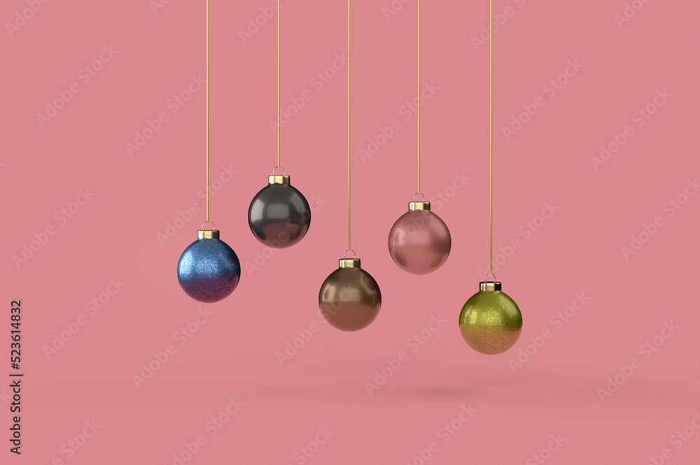 Christmas card with 3d snow ball . Christmas snow ball . 3d rendering Christmas card with 3d snow ball . Christmas snow ball . 3d rendering