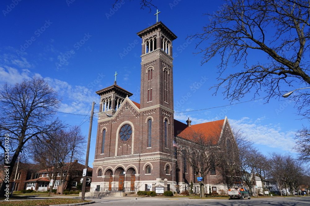 Saint John Catholic Church in Green Bay, Wisconsin