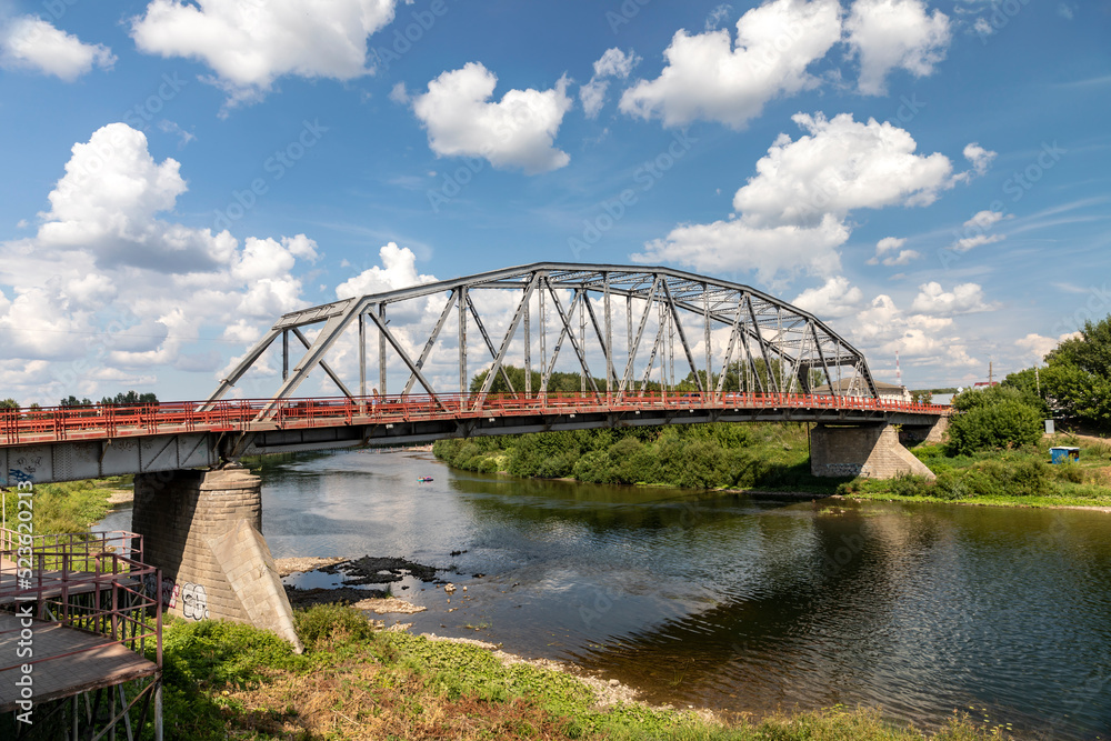 Bridge over the Sylva River. Kungur Bridge over the Sylva River. Kungur