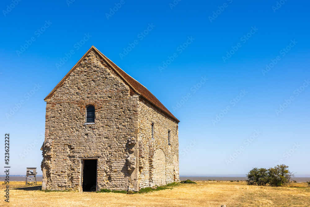 The Chapel of St Peter-on-the-Wall, Bradwell-on-Sea, Essex, is a Grade I listed building and among the oldest largely intact Christian churches in England; it is still in regular use. 