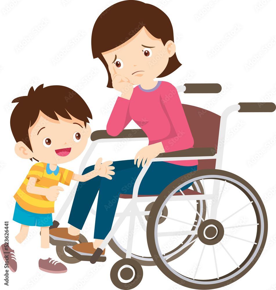 Wheelchair people for elderly and handicapped patients Wheelchair people for elderly and handicapped patients