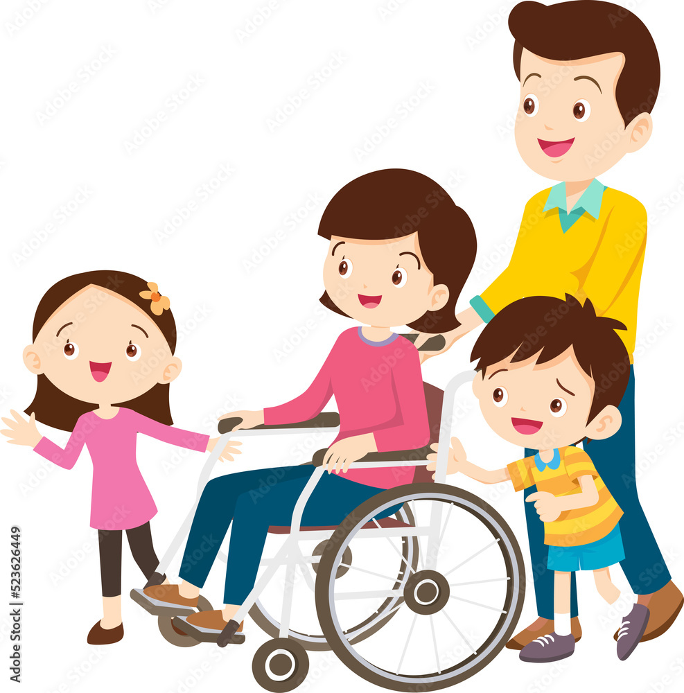 Wheelchair people for elderly and handicapped patients Wheelchair people for elderly and handicapped patients
