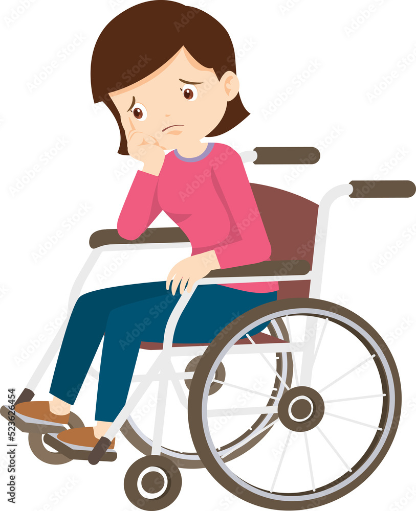 Wheelchair people for elderly and handicapped patients Wheelchair people for elderly and handicapped patients