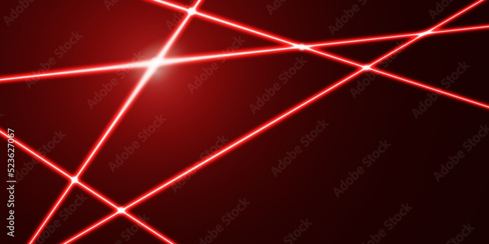 Fototapeta premium Abstract background, laser beams.