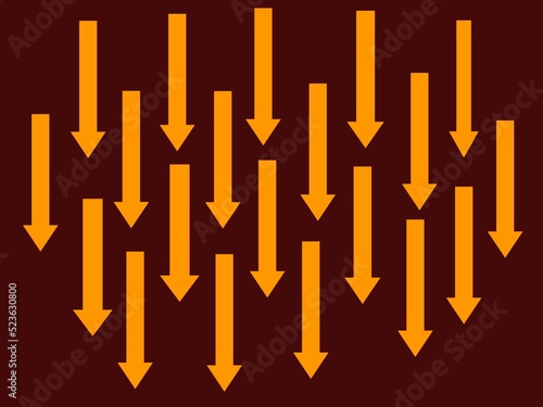 arrows abstract illustration