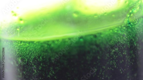 Bubbling Green Liquid