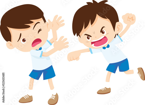 expressing anger and emotion angry cartoon character
