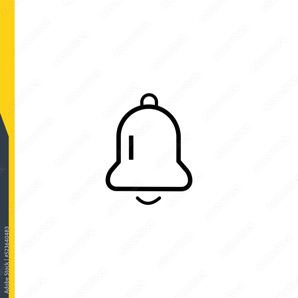 Bell, web design, vector line icons. back to school Bell, web design, vector line icons. back to school
